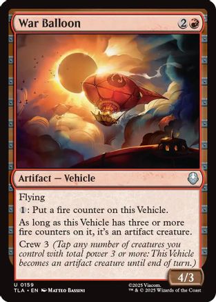 War Balloon (TLA-159) - Avatar: The Last Airbender Foil-1