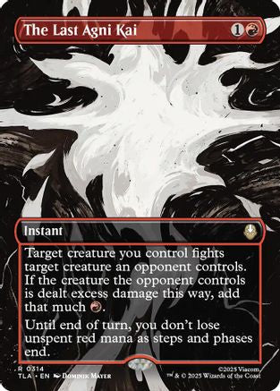 The Last Agni Kai (Borderless) [Avatar: The Last Airbender]