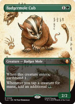 Badgermole Cub (Borderless) [Avatar: The Last Airbender]-1