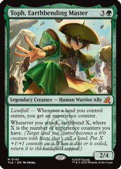 Toph, Earthbending Master (TLE-145) - Avatar: The Last Airbender: Eternal-Legal Foil-1