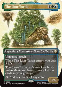 The Lion-Turtle (Borderless) [Avatar: The Last Airbender]-1