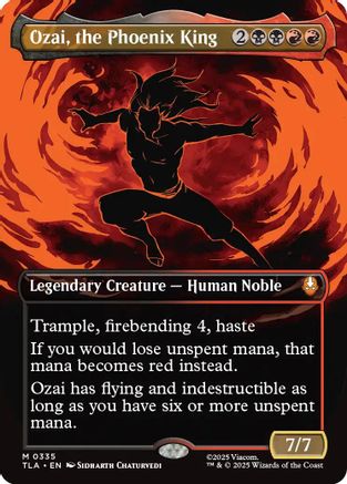 Ozai, the Phoenix King (0335) (Borderless) [Avatar: The Last Airbender]-1