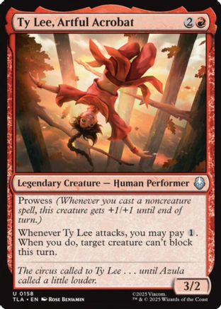 Ty Lee, Artful Acrobat (TLA-158) - Avatar: The Last Airbender-1