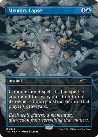 Memory Lapse (SLD-2142) - Secret Lair Drop Series Foil-1