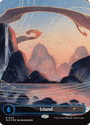 Island (2144) (SLD-2144) - Secret Lair Drop Series Foil-1
