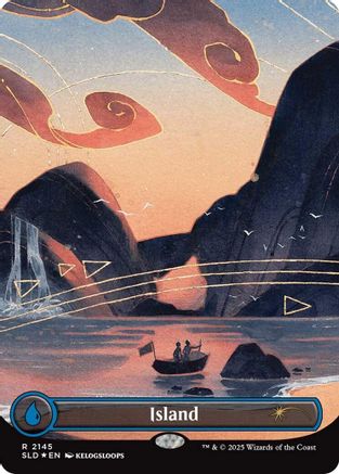 Island (2145) (SLD-2145) - Secret Lair Drop Series Foil-1
