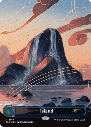 Island (2147) (SLD-2147) - Secret Lair Drop Series Foil-1