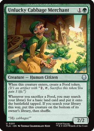 Unlucky Cabbage Merchant (TLA-201) - Avatar: The Last Airbender-1