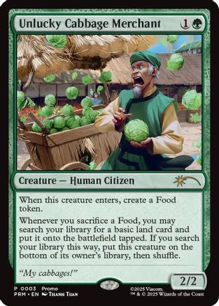 Unlucky Cabbage Merchant (UMP-003) - Unique and Miscellaneous Promos Foil-1