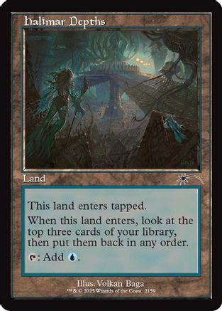 Halimar Depths (Retro Frame) (SLD-2159) - Secret Lair Drop Series-1