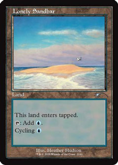 Lonely Sandbar (Retro Frame) (SLD-2161) - Secret Lair Drop Series-1