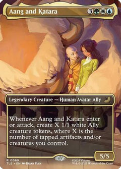 Aang and Katara (Borderless) [Avatar: The Last Airbender: Eternal-Legal]-1
