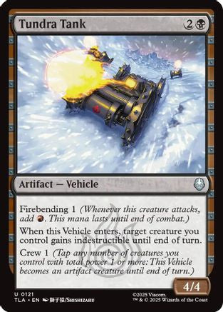 Tundra Tank (TLA-121) - Avatar: The Last Airbender Foil-1
