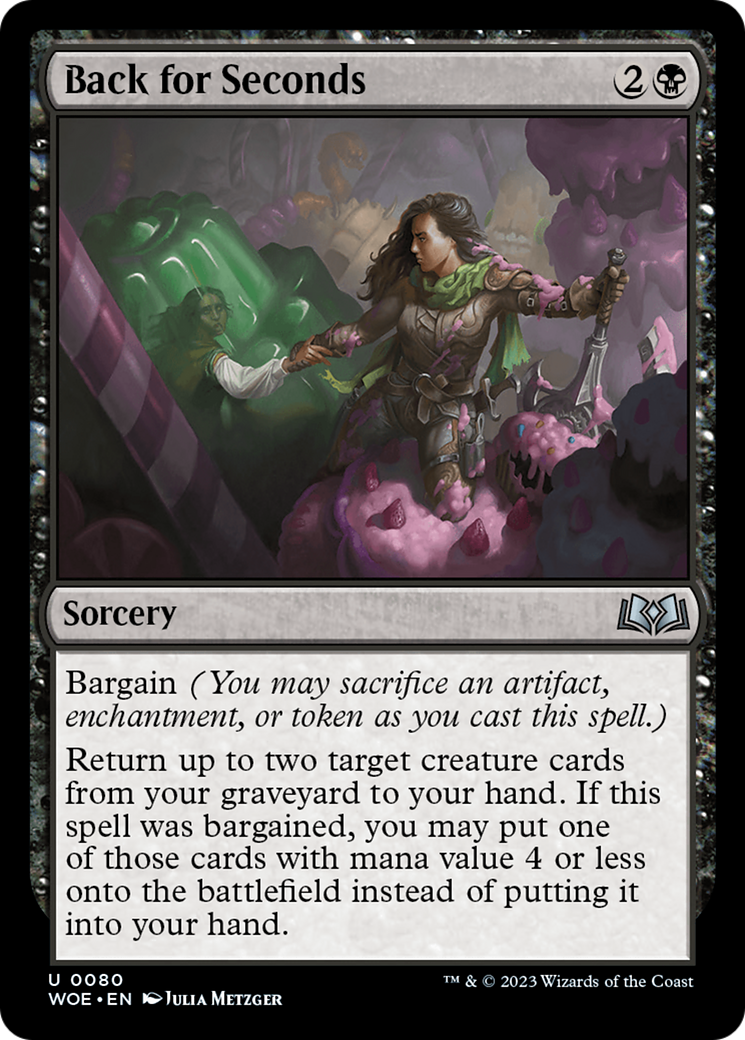 Back for Seconds [Wilds of Eldraine]-1