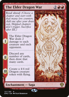 The Elder Dragon War (Promo Pack) [Dominaria United Promos]-1