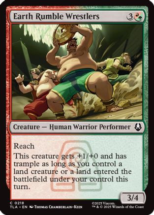 Earth Rumble Wrestlers [Avatar: The Last Airbender]-1