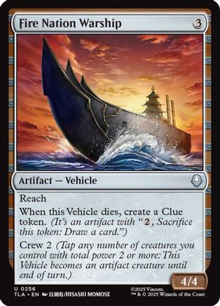 Fire Nation Warship [Avatar: The Last Airbender]-1
