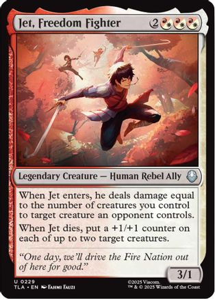 Jet, Freedom Fighter [Avatar: The Last Airbender]-1