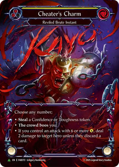 Cheater's Charm [FAB372] (Promo)  Cold Foil-1