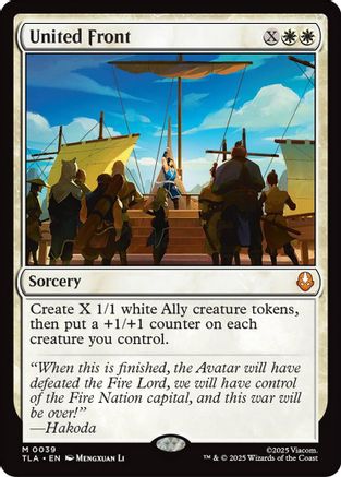 United Front (TLA-039) - Avatar: The Last Airbender-1
