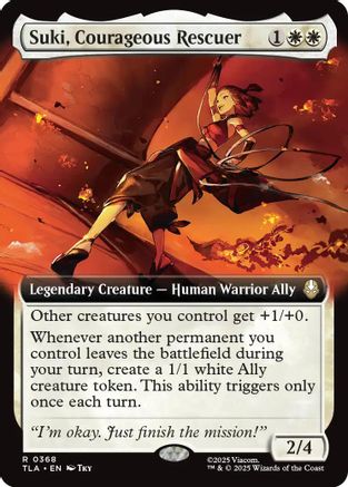 Suki, Courageous Rescuer (Extended Art) [Avatar: The Last Airbender]-1