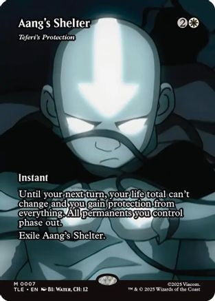 Aang's Shelter - Teferi's Protection (Borderless) [Avatar: The Last Airbender: Eternal-Legal]-1