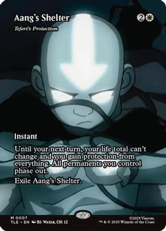 Aang's Shelter - Teferi's Protection (Borderless) [Avatar: The Last Airbender: Eternal-Legal]-1