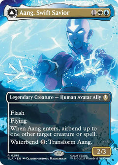 Aang, Swift Savior (298) (Borderless) [Avatar: The Last Airbender]-1
