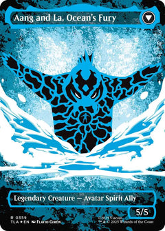 Aang, Swift Savior (Borderless) (Neon Ink Foil) [Avatar: The Last Airbender]-2