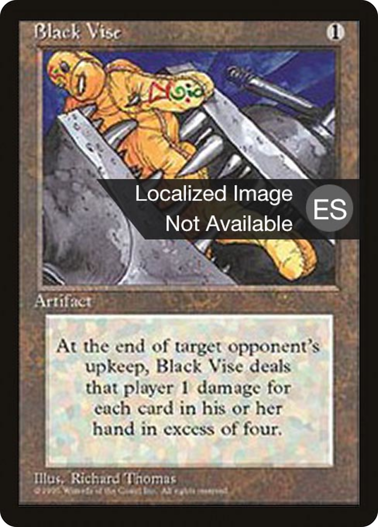 Black Vise [Fourth Edition Foreign Black Border]-1