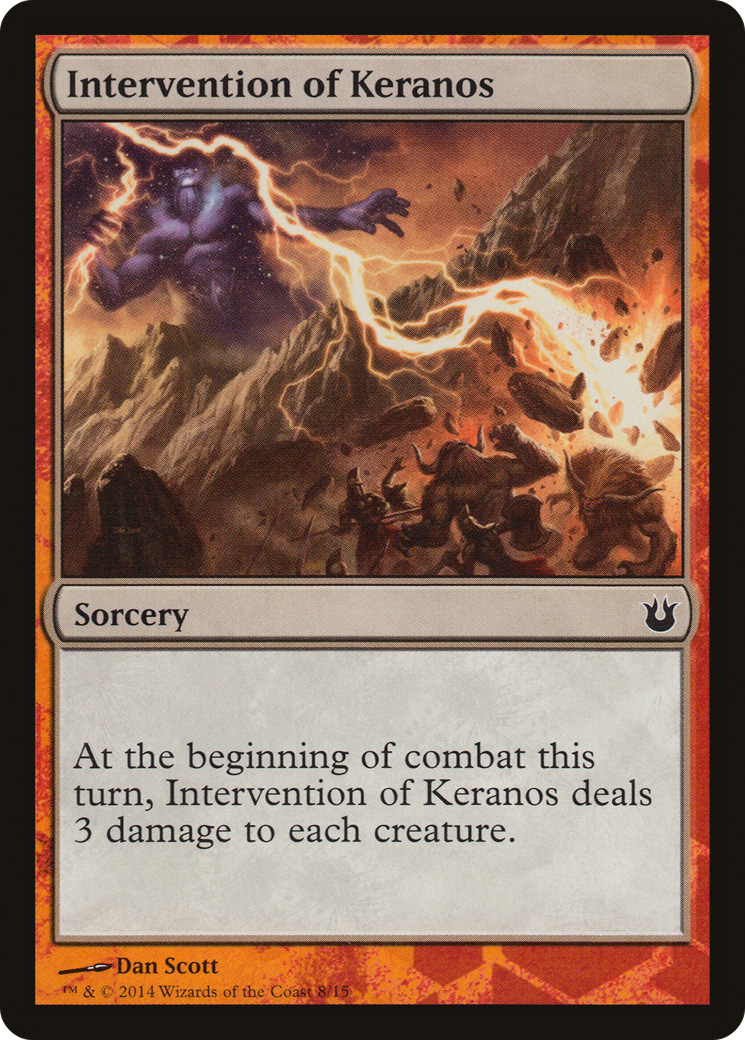 Intervention of Keranos [Born of the Gods Battle the Horde]-1
