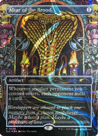 Altar of the Brood (Halo Foil) [Secret Lair Countdown Kit]-1