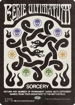 Eerie Ultimatum [Secret Lair Countdown Kit]-1