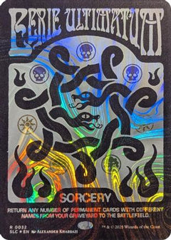 Eerie Ultimatum (Halo Foil) [Secret Lair Countdown Kit]-1