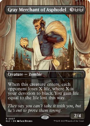 Gray Merchant of Asphodel [Secret Lair Countdown Kit]-1