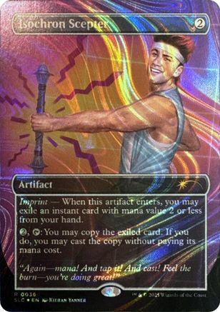 Isochron Scepter (Halo Foil) [Secret Lair Countdown Kit]-1