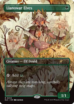 Llanowar Elves [Secret Lair Countdown Kit]-1