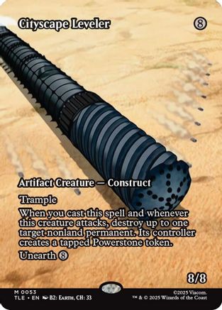 Cityscape Leveler (Borderless) [Avatar: The Last Airbender: Eternal-Legal]