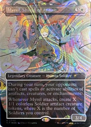 Myrel, Shield of Argive (Halo Foil) [Secret Lair Countdown Kit]-1
