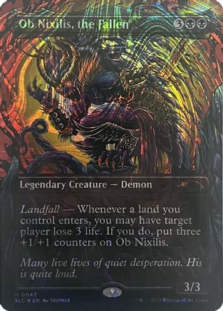 Ob Nixilis, the Fallen (Halo Foil) [Secret Lair Countdown Kit]-1