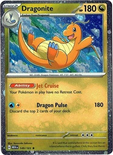 Dragonite 149/165 (Cosmos Holo) [Miscellaneous Cards]-1