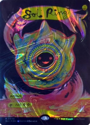 Sol Ring (Halo Foil) (SLC-046) - Secret Lair Countdown Kit Foil-1