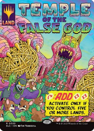 Temple of the False God (SLC-020) - Secret Lair Countdown Kit-1