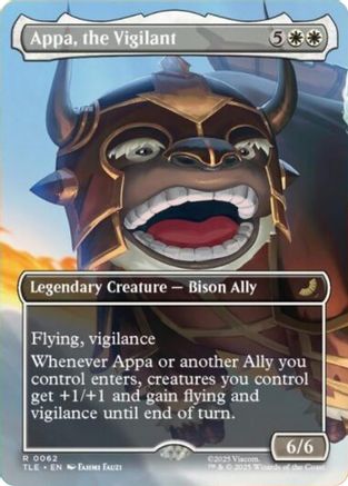 Appa, the Vigilant (Borderless) [Avatar: The Last Airbender: Eternal-Legal]