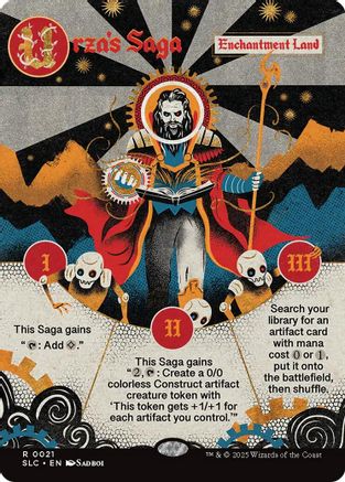 Urza's Saga (SLC-021) - Secret Lair Countdown Kit Foil-1