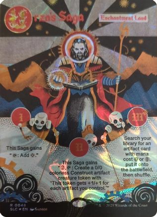 Urza's Saga (Halo Foil) (SLC-048) - Secret Lair Countdown Kit Foil-1