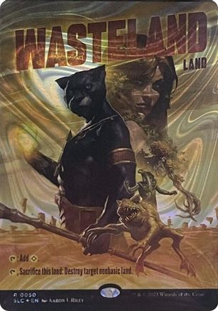 Wasteland (Halo Foil) (SLC-050) - Secret Lair Countdown Kit Foil-1