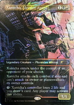 Xantcha, Sleeper Agent (Halo Foil) [Secret Lair Countdown Kit]-1