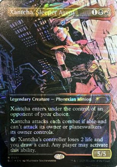 Xantcha, Sleeper Agent (Halo Foil) (SLC-051) - Secret Lair Countdown Kit Foil-1