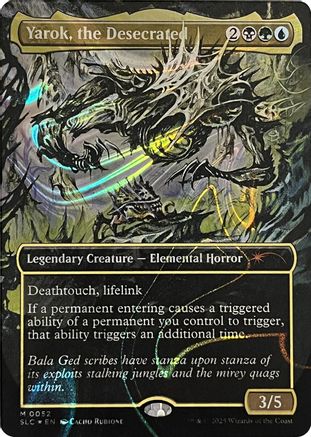 Yarok, the Desecrated (Halo Foil) (SLC-052) - Secret Lair Countdown Kit Foil-1